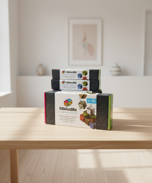 5 grunner til at barn elsker magnetiske byggeklosser