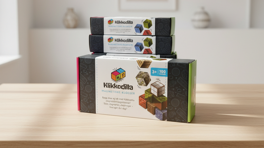 5 grunner til at barn elsker magnetiske byggeklosser